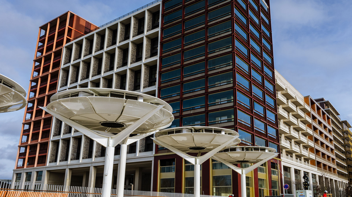 Une partie du Village des athlètes. © Seine-Saint-Denis